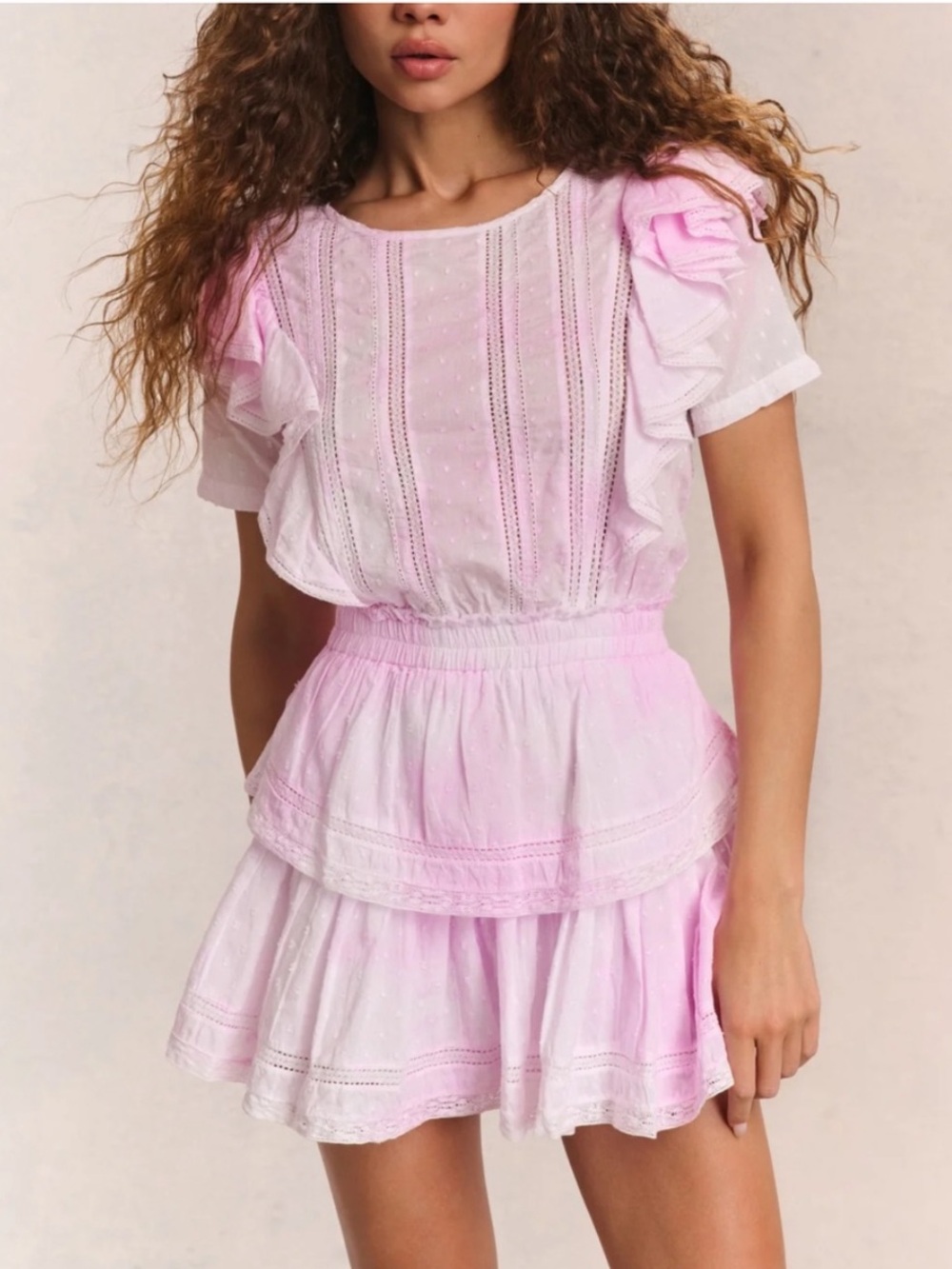 LoveShackFancy Heritage Mini Dress